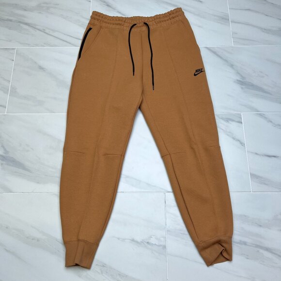 Nike Women's Sportswear Tech Fleece 'Flax' Jogger Pant FB8330-224 size S - Picture 1 of 4